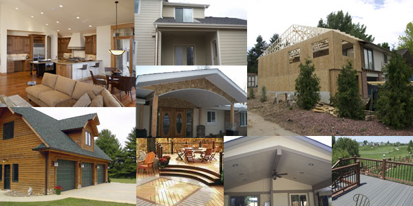Remodeling and Renovations, Patios and Decks, Roofing and Siding, Additions and Custom Homes